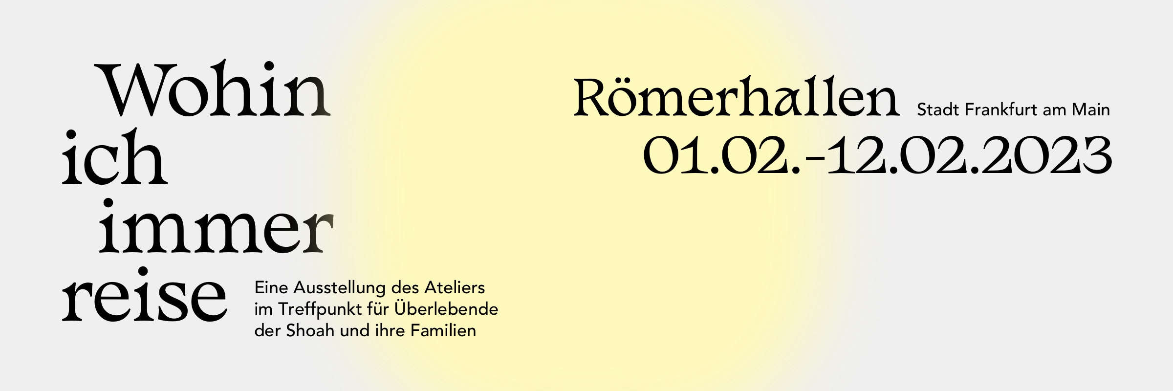 Wohin ich immer reise